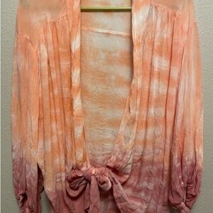 NWT Young Fabulous & Broke tie dye loose top. Size Medium. Great Condition